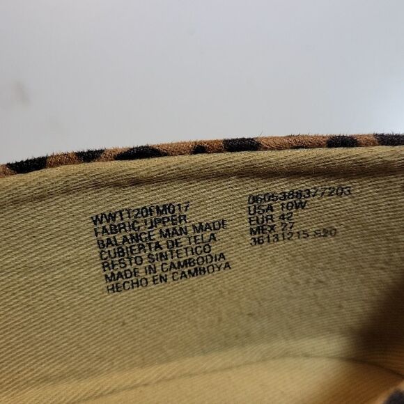 TIME&TRU LEOPARD ROUND TOE SLIP-ON WOMEN"S SUEDE BALLET FLATS G1 - Picture 14 of 14